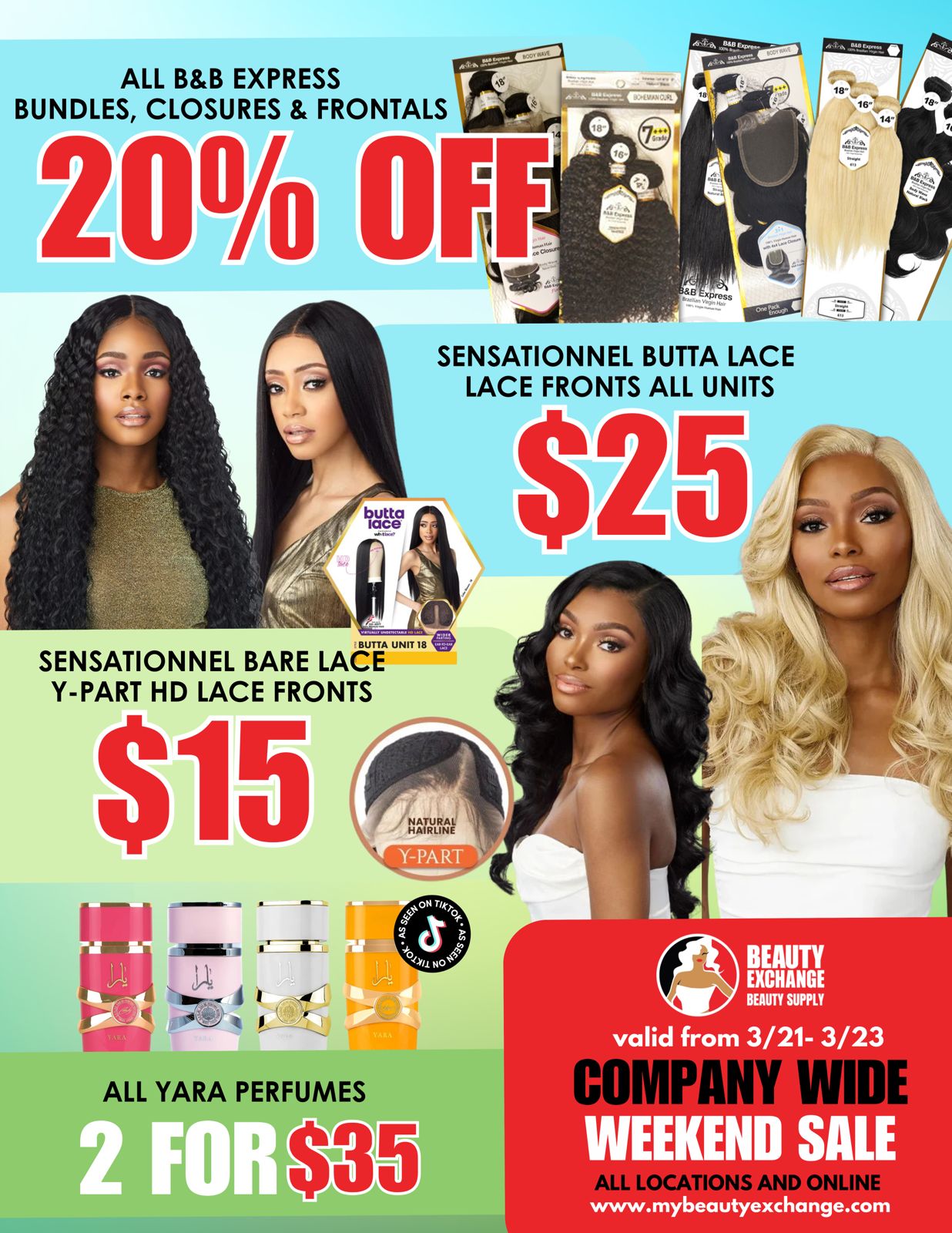 🔥 Beauty Exchange Super Sale – Shop In-Store & Online! 🔥 03/21-03/23 - Beauty Exchange Beauty Supply