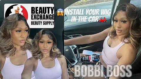 Bobbi Boss Nu Lace Glueless 13x4 Eniola Wig Review | TT2 Caramel - Beauty Exchange Beauty Supply