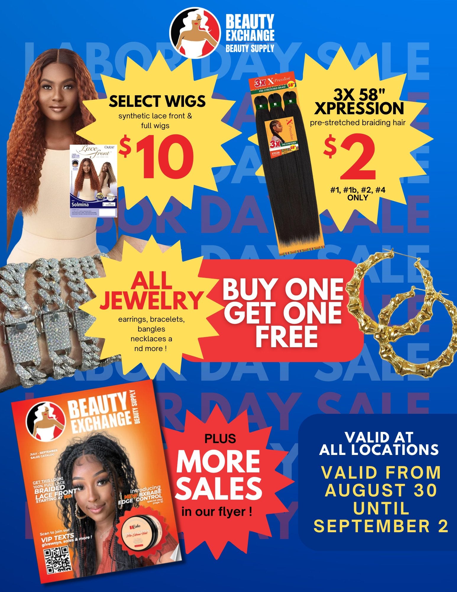 Labor Day Sale ! Miami, Broward & West Palm Beach - Beauty Exchange Beauty Supply