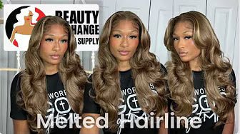 Outre Melted Hairline MH139 Wig Review | Honey Ash Blonde - Beauty Exchange Beauty Supply