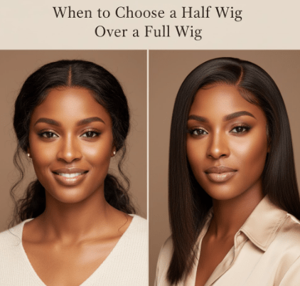When to Choose a Half Wig Over a Full Wig - Beauty Exchange Beauty Supply