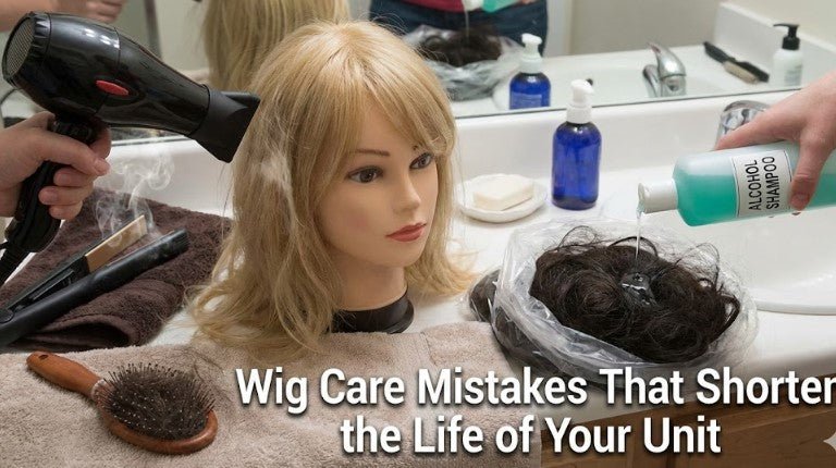 Wig Care Mistakes That Shorten the Life of Your Unit - Beauty Exchange Beauty Supply