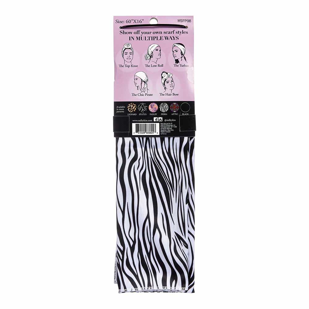 Red by Kiss Premium Satin Wrap Scarf