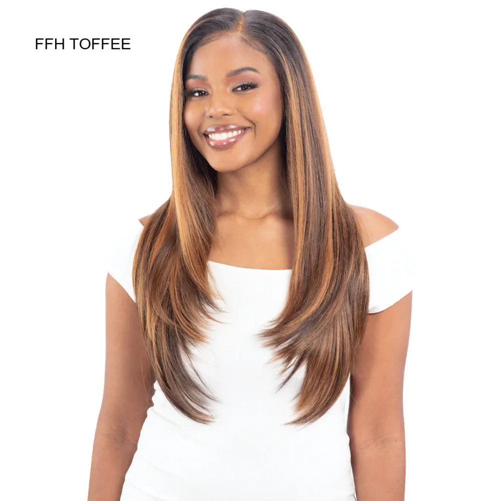 Mayde Beauty Synthetic 13x6 Glueless HD Frontal Lace Wig - Rhea