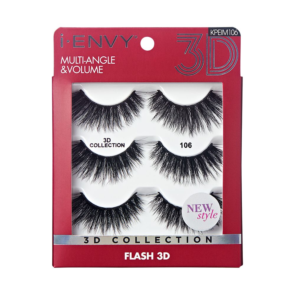 iEnvy by Kiss 3D Eyelashes Multi Pack