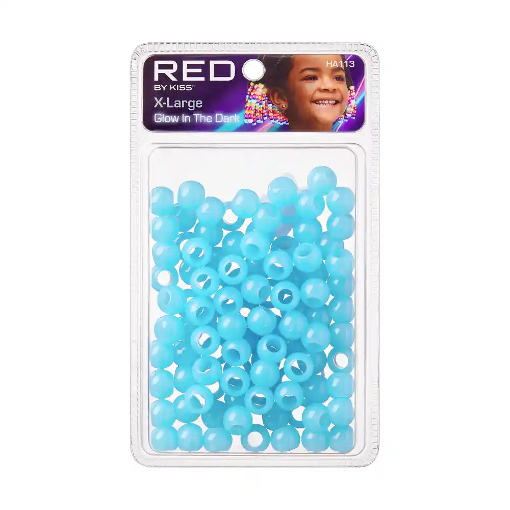 RED Glow-in-the-Dark Beads- Color Assorted