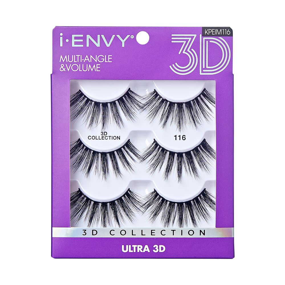 iEnvy by Kiss 3D Eyelashes Multi Pack