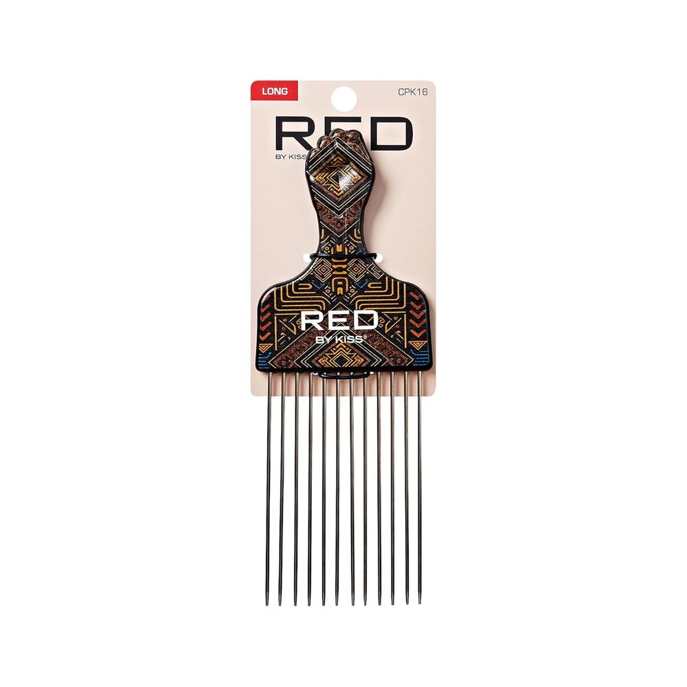 Red by Kiss Soul Pik Afro Hair Picks