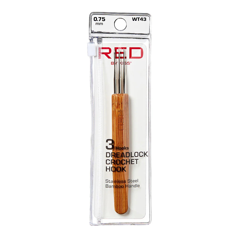 Red by Kiss 3 Hook Crochet Needle – 0.75 mm