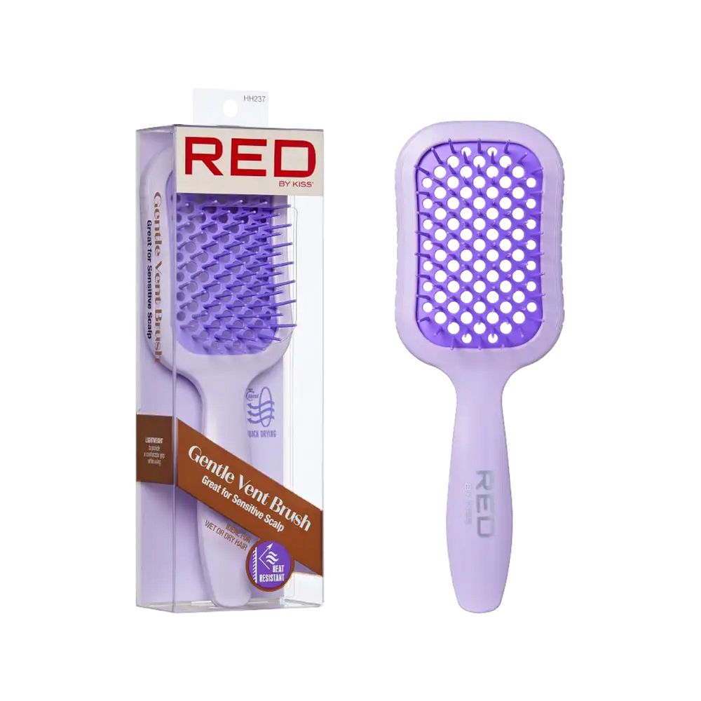 Red Gentle Vent Brush – Multiple Color