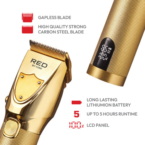 Red by Kiss Ultra Clean Cut Cordless Hair Clipper