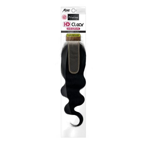 Mane Concept Brazilian Remy Human Hair 2x6 Lace Closure - Body Wave