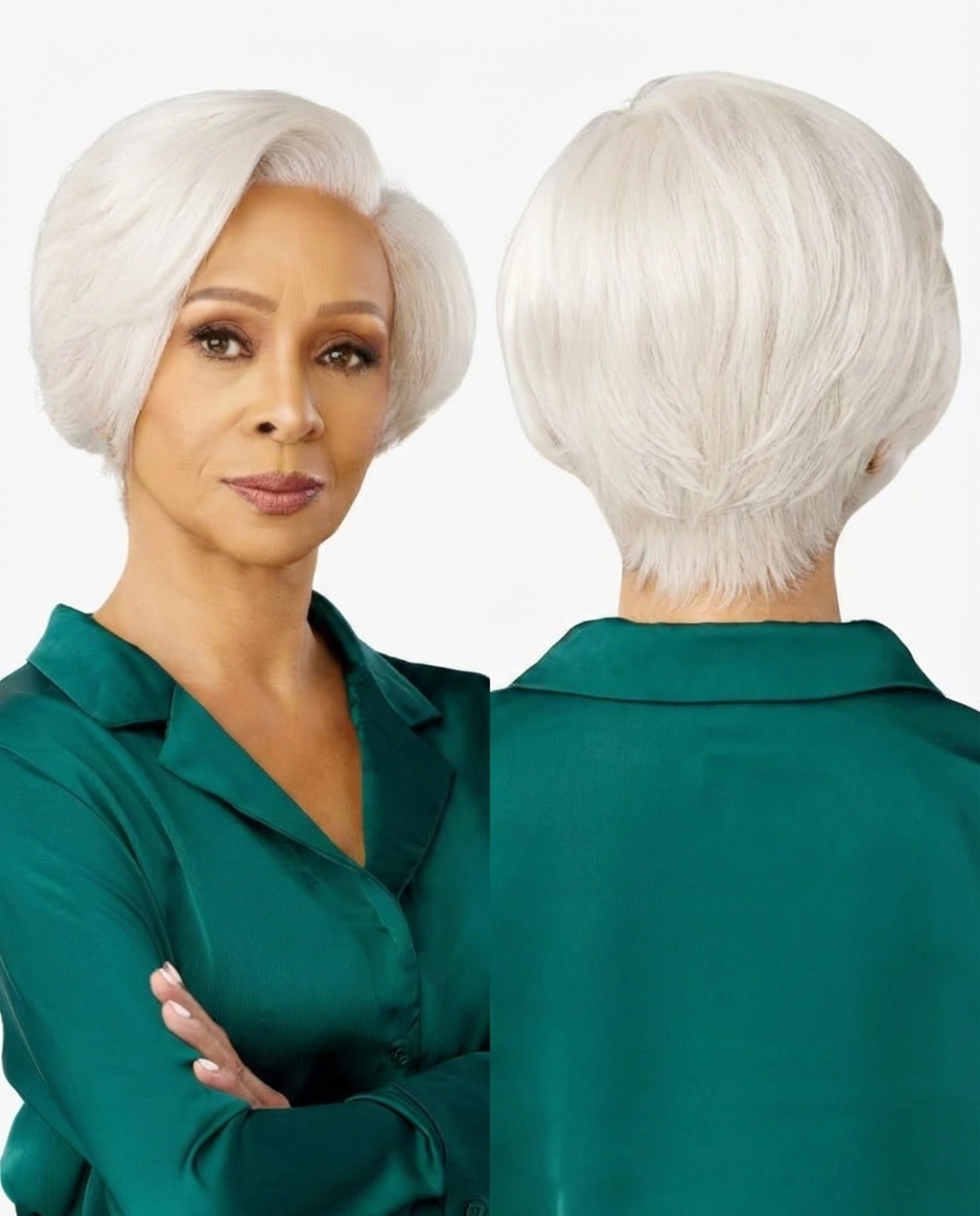 Sensationnel Bare Lace Platinum Glow Wig โ Catherine