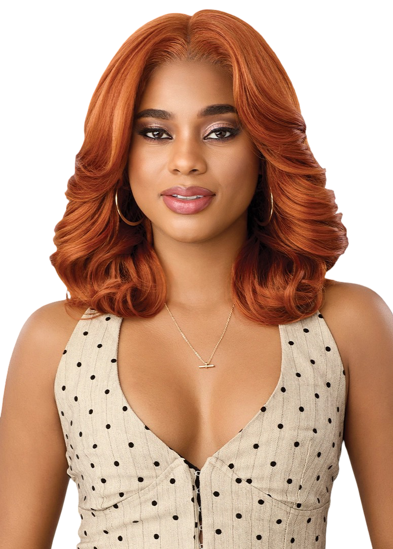 Outre NueBlend Perfect Hairline 13x6 Lace Frontal Wig – HHB Body Wave 14”