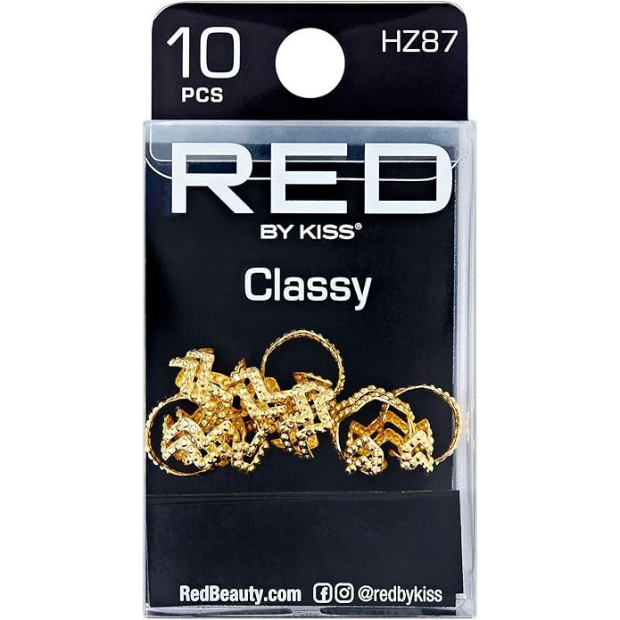 RED Luxury Hair Braid Charm – Assorted Styles