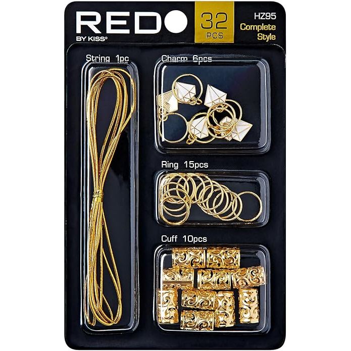 RED Luxury Hair Braid Charm – Assorted Styles