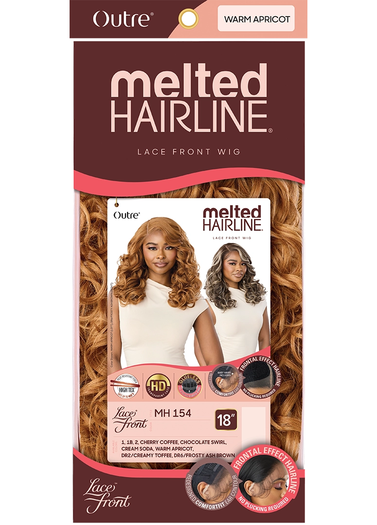Outre Melted Hairline Synthetic HD Lace Front Wig - MH 154