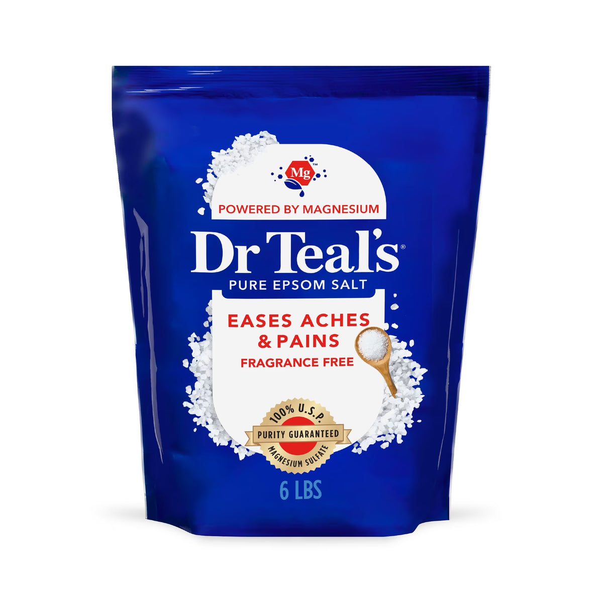 Dr Teal's Pure Epsom Salt Therapeutic Soak – 6 lbs