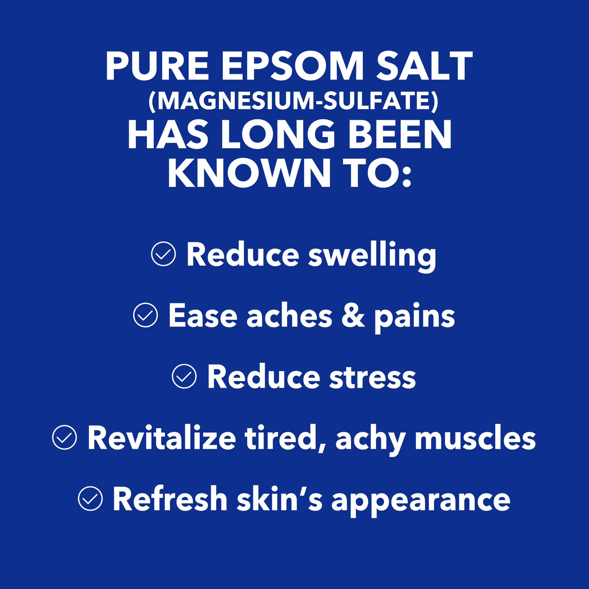 Dr Teal's Pure Epsom Salt Therapeutic Soak – 6 lbs