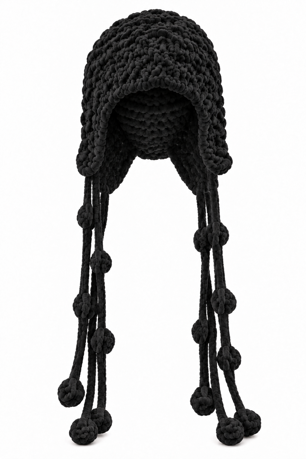 Crochet Hat with String