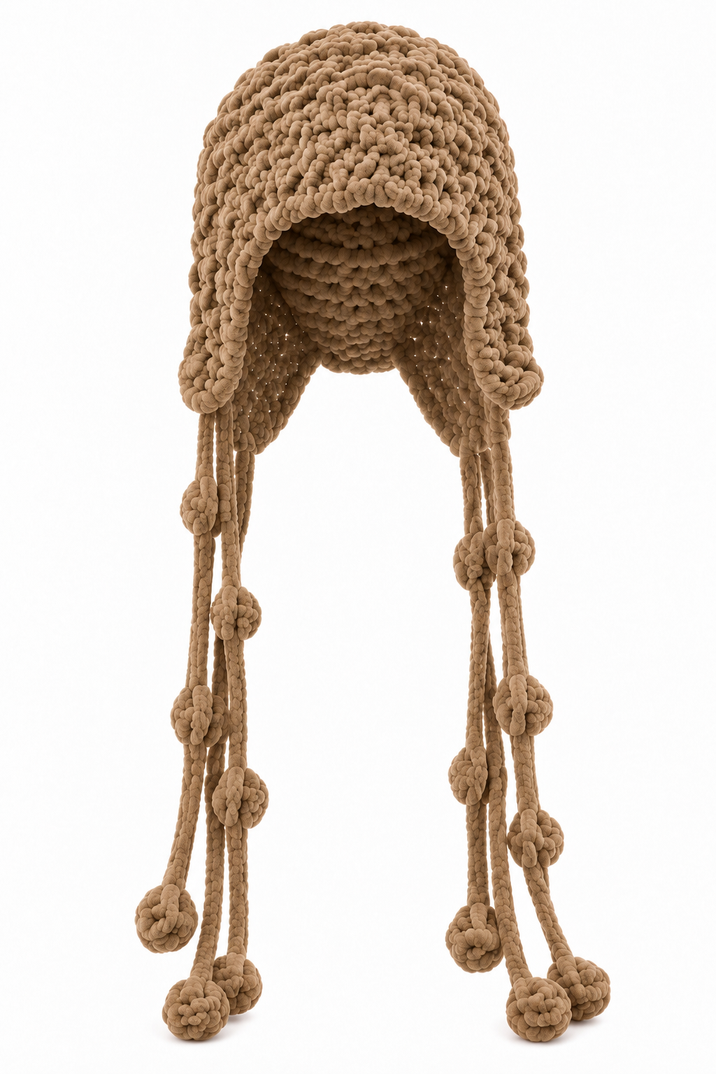 Crochet Hat with String