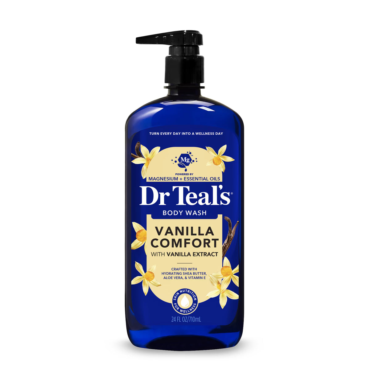 Dr Teal's Body Wash with Pure Epsom Salt – 24oz