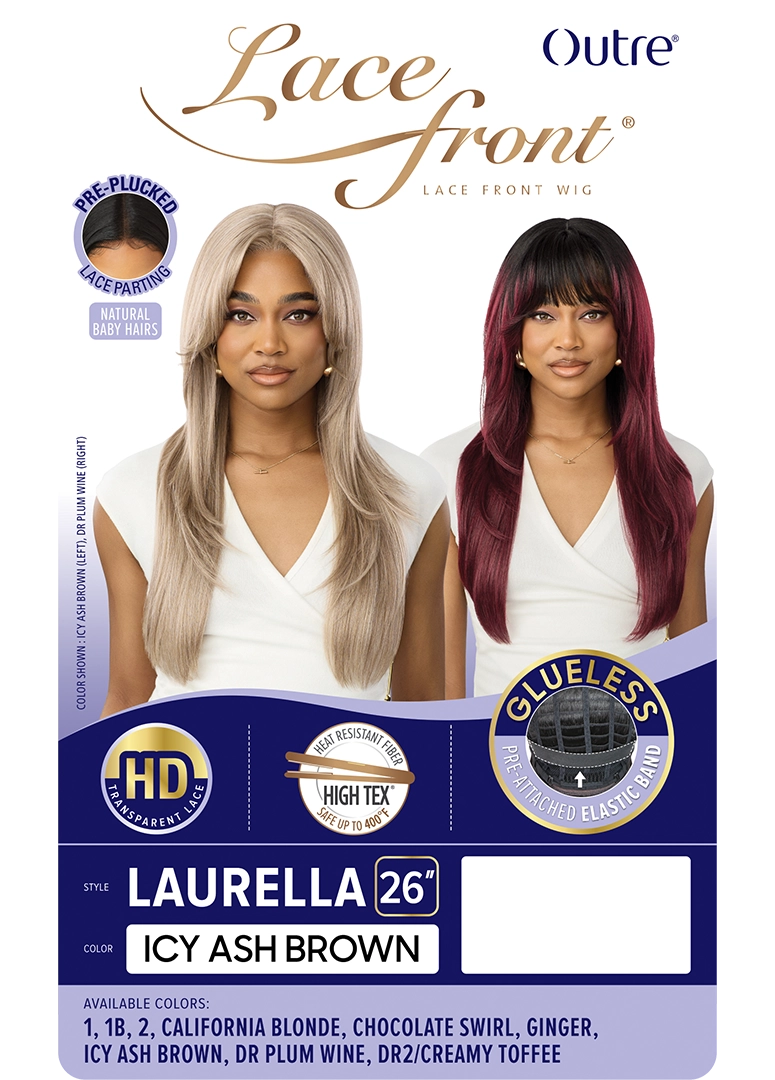 Outre Lace Frontal HD Sythetic Lace Front Wig - Laurella
