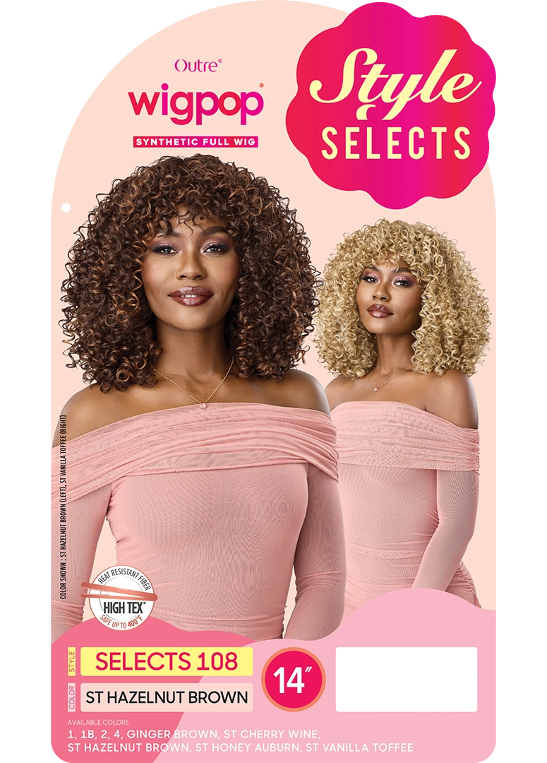 Outre Wigpop Synthetic HD Full Lace Wig – Selects 108