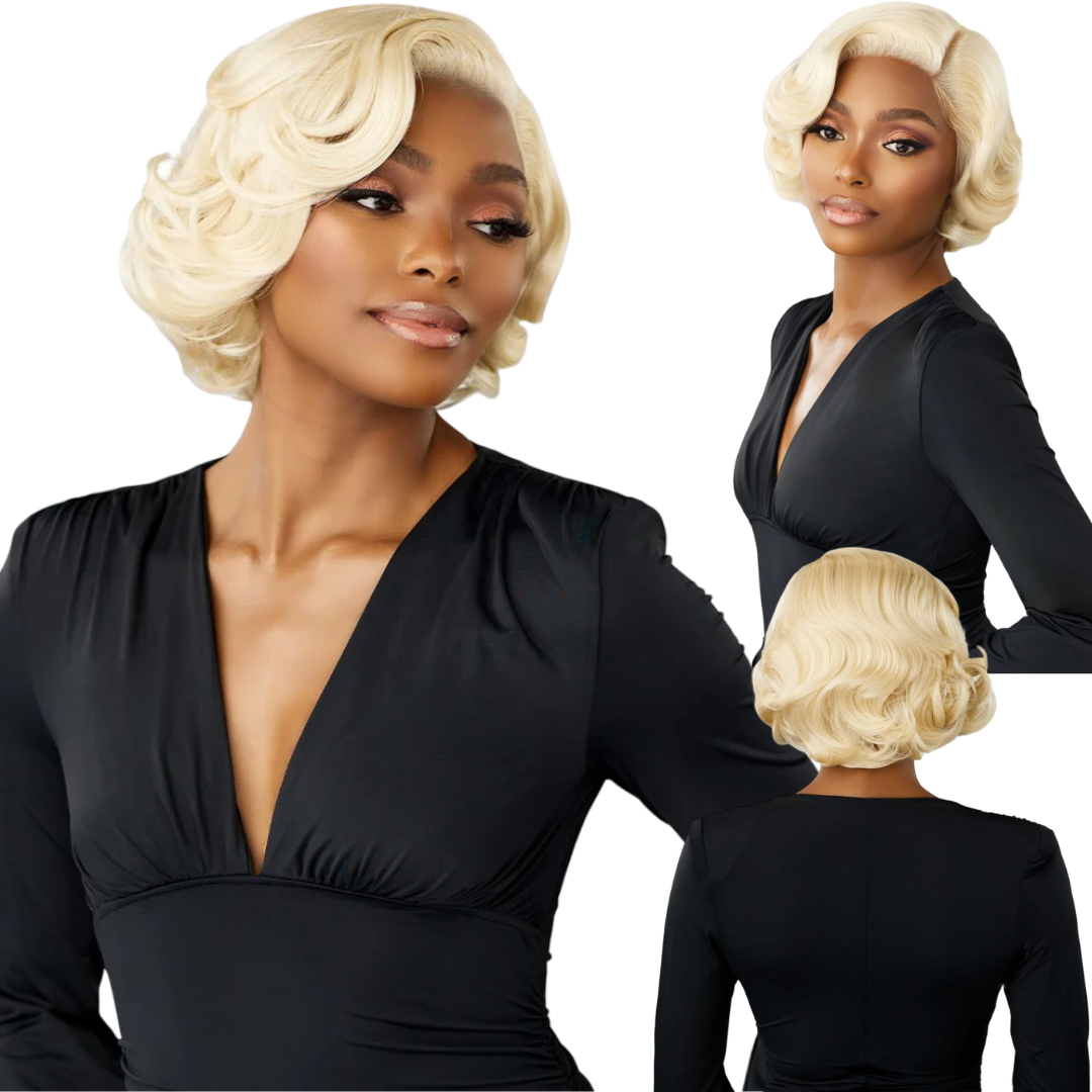 Sensationnel Synthetic Hair Butta Chic Bob Glueless HD Lace Front Wig - BOB Unit 13