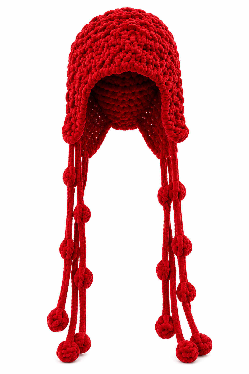 Crochet Hat with String