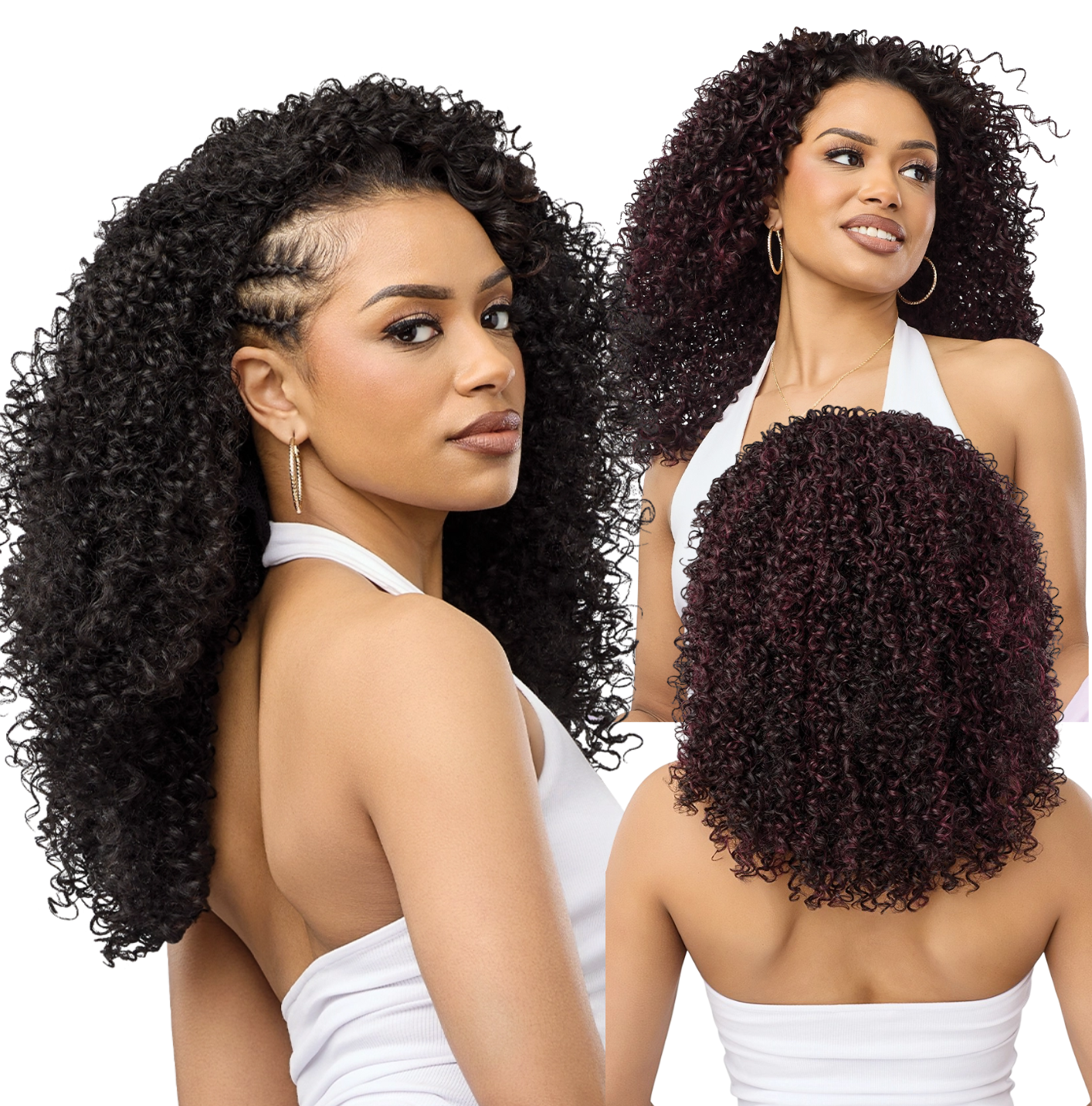 Outre Quick Weave Flowair Synthetic Half Wig – Flow 7