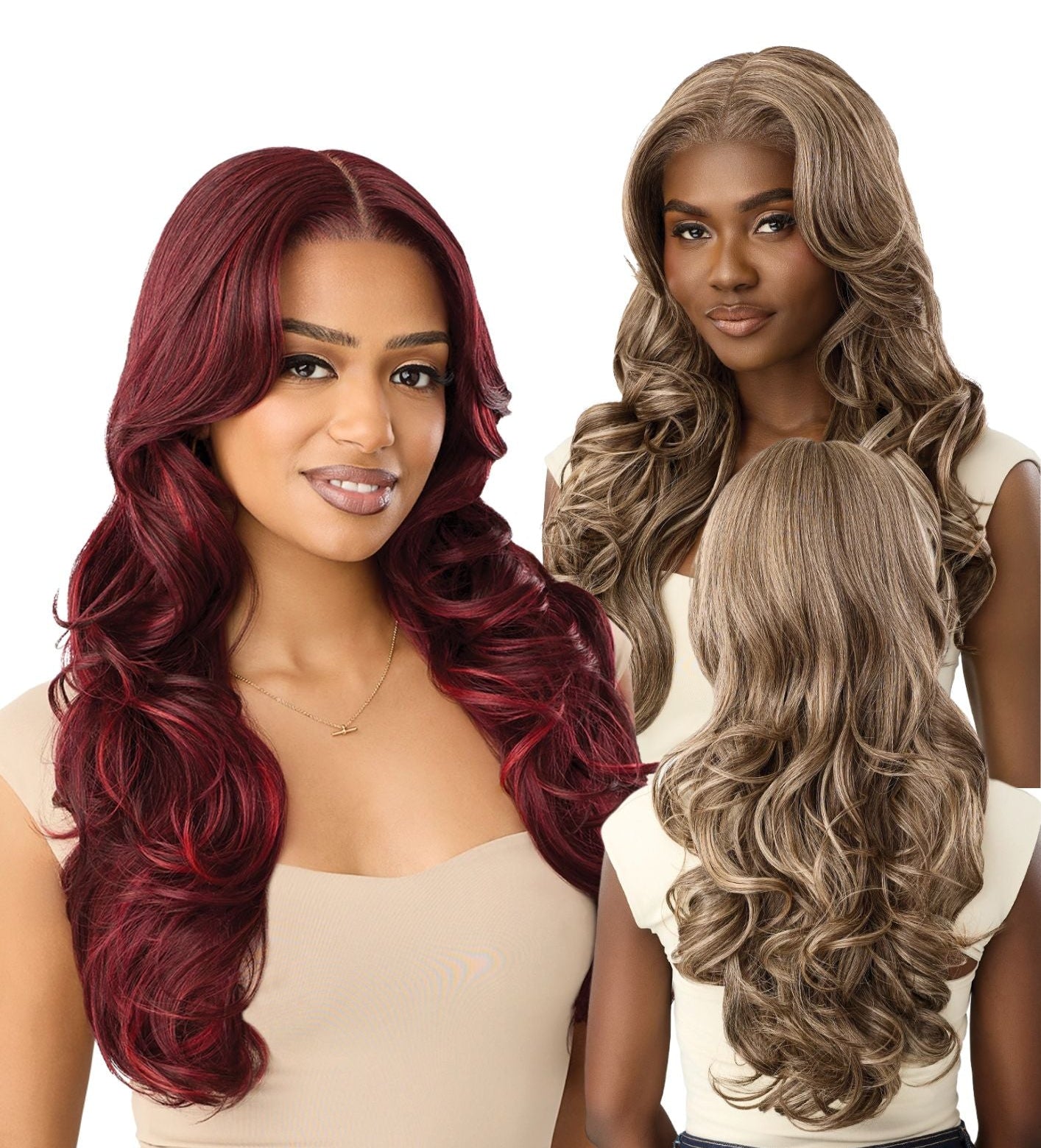 Outre Melted Hairline Synthetic HD Lace Front Wig - MH 139