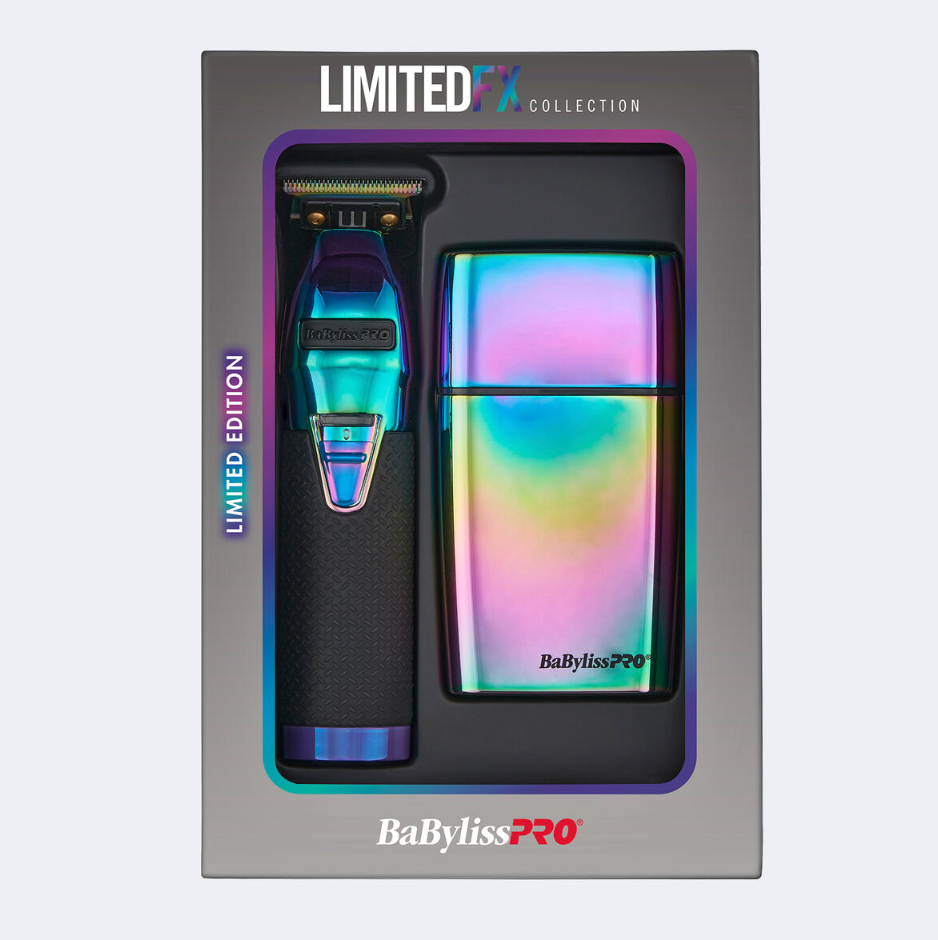 BaBylissPRO LimitedFX Iridescent Trimmer & Double-Foil Shaver