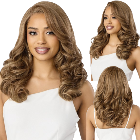 Outre Lace Frontal HD Sythetic Lace Front Wig - Amrose