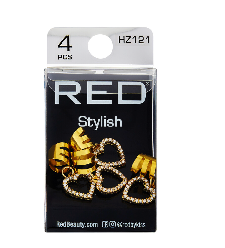 Red by Kiss – Braid Charms