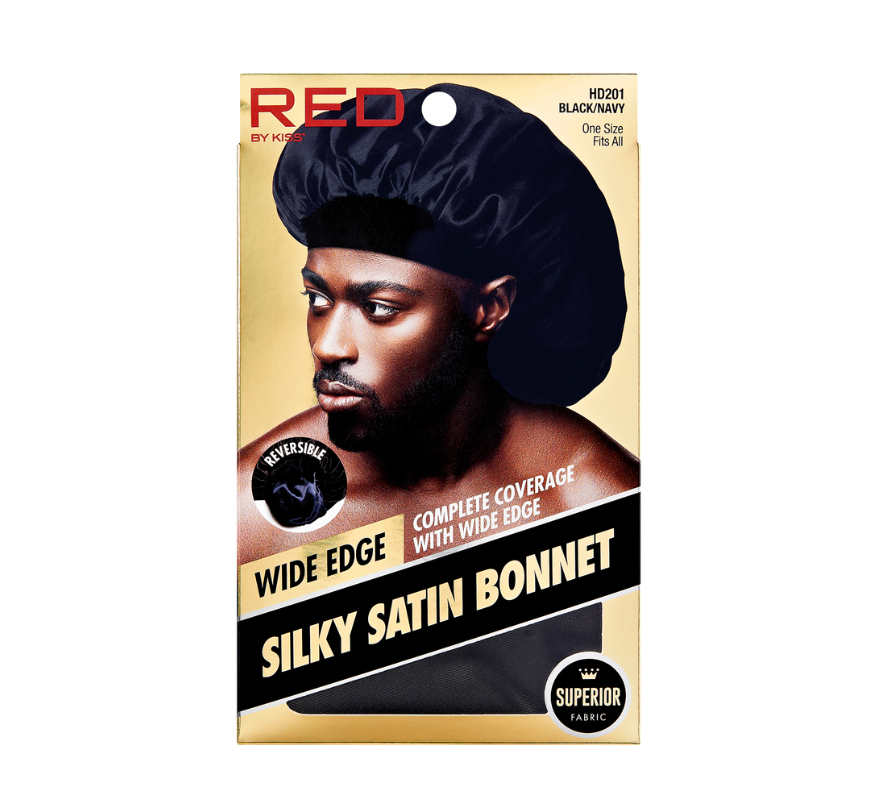Red by Kiss Men's Silky Satin Bonnet