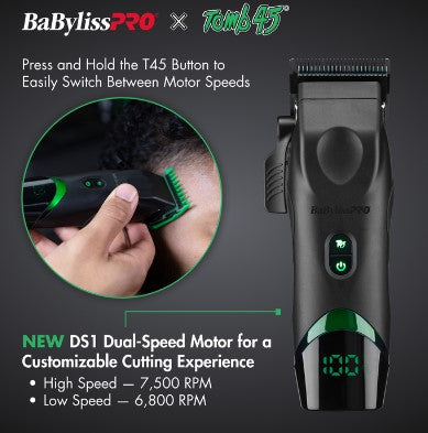 BaByliss PRO x Tomb45 Hair Clipper