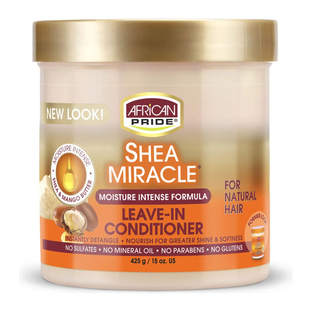 African Pride Shea Miracle Leave-In Conditioner – 15 oz