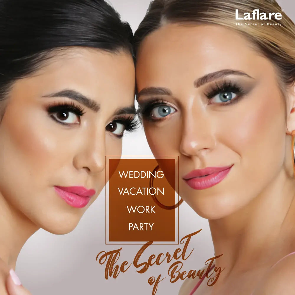 Laflare 3D Silk Mink Max Volume Lashes – 25mm