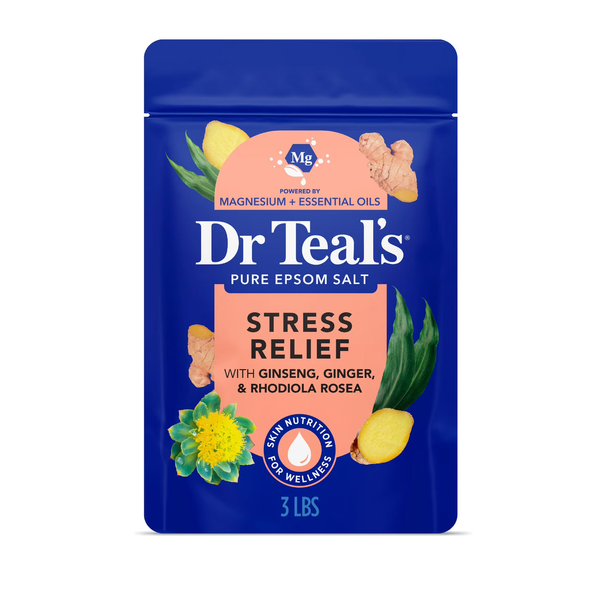 Dr Teal's Epsom Salt Magnesium Soak – 3 lbs