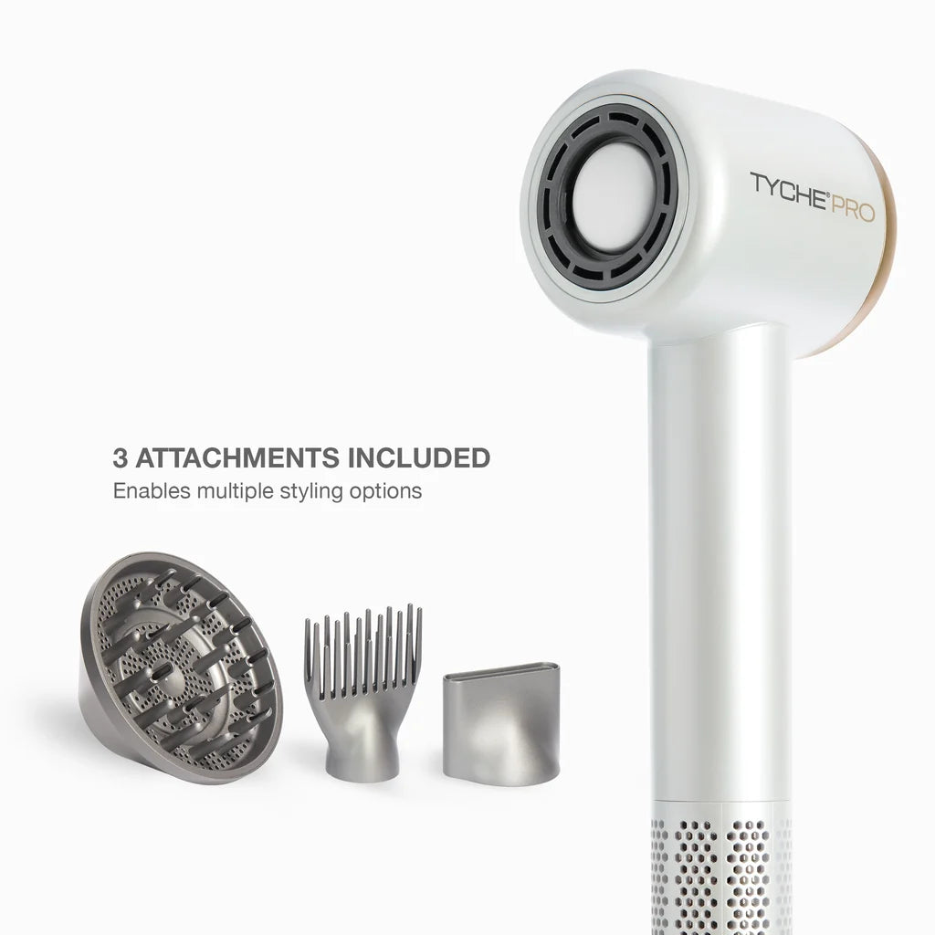 Tyche Chic Pro Ionic BLDC Hair Dryer – White