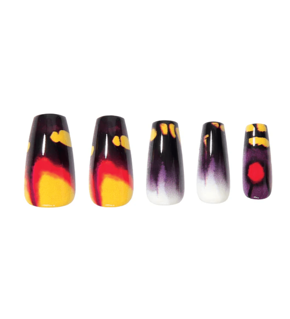 Absolute New York Beautifly Press - On Nails - Coffin Medium - Beauty Exchange Beauty Supply