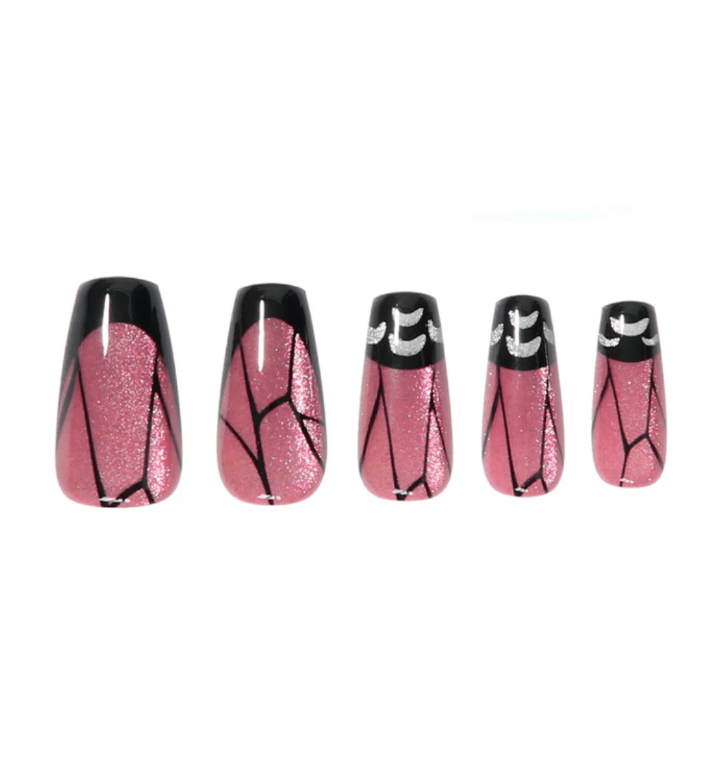 Absolute New York Beautifly Press - On Nails - Coffin Medium - Beauty Exchange Beauty Supply