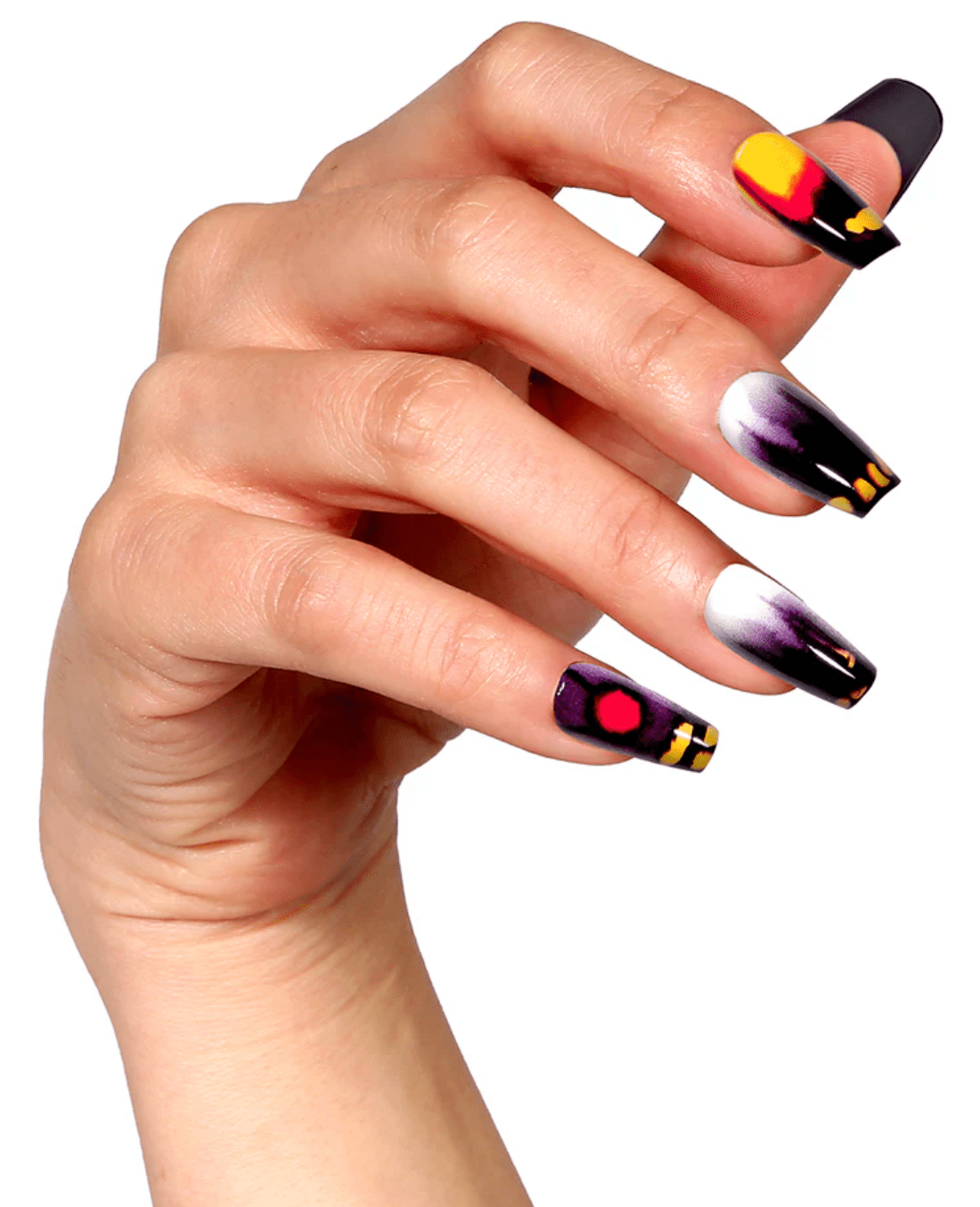 Absolute New York Beautifly Press - On Nails - Coffin Medium - Beauty Exchange Beauty Supply