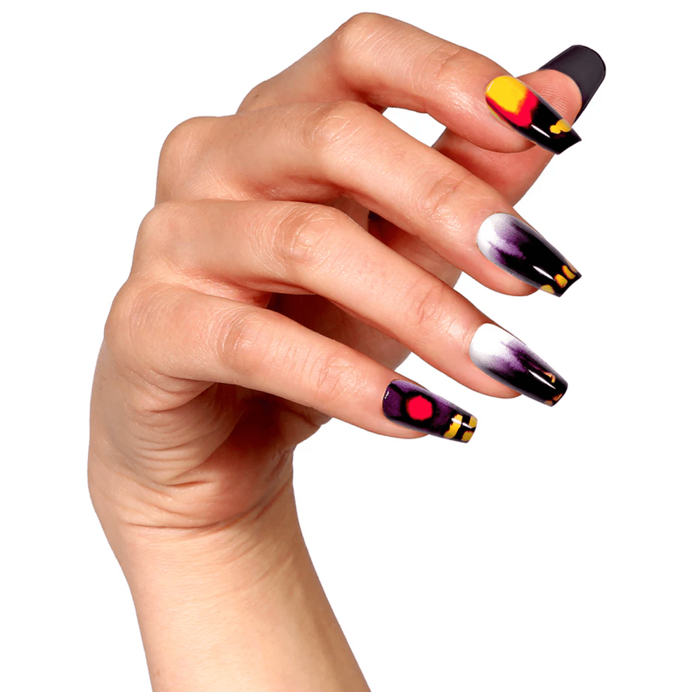 Absolute New York Beautifly Press - On Nails - Coffin Medium - Beauty Exchange Beauty Supply