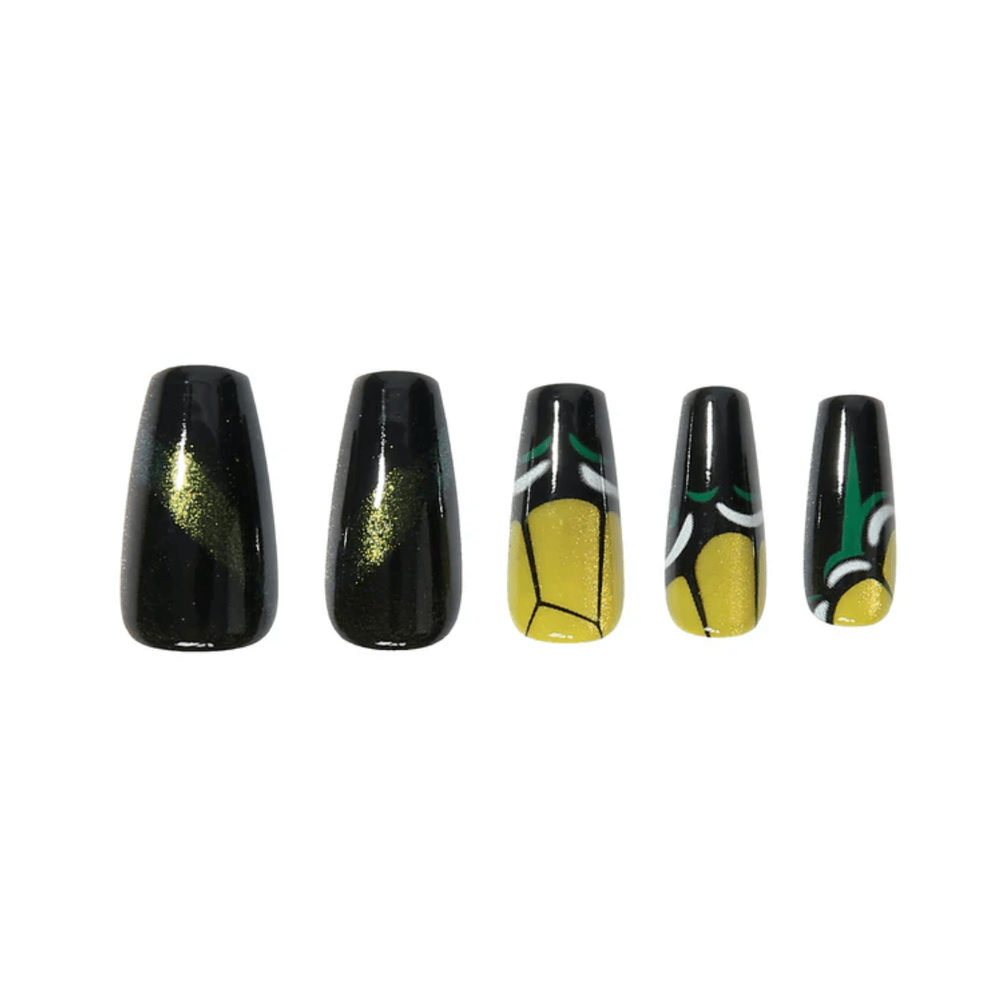 Absolute New York Beautifly Press - On Nails - Coffin Medium - Beauty Exchange Beauty Supply
