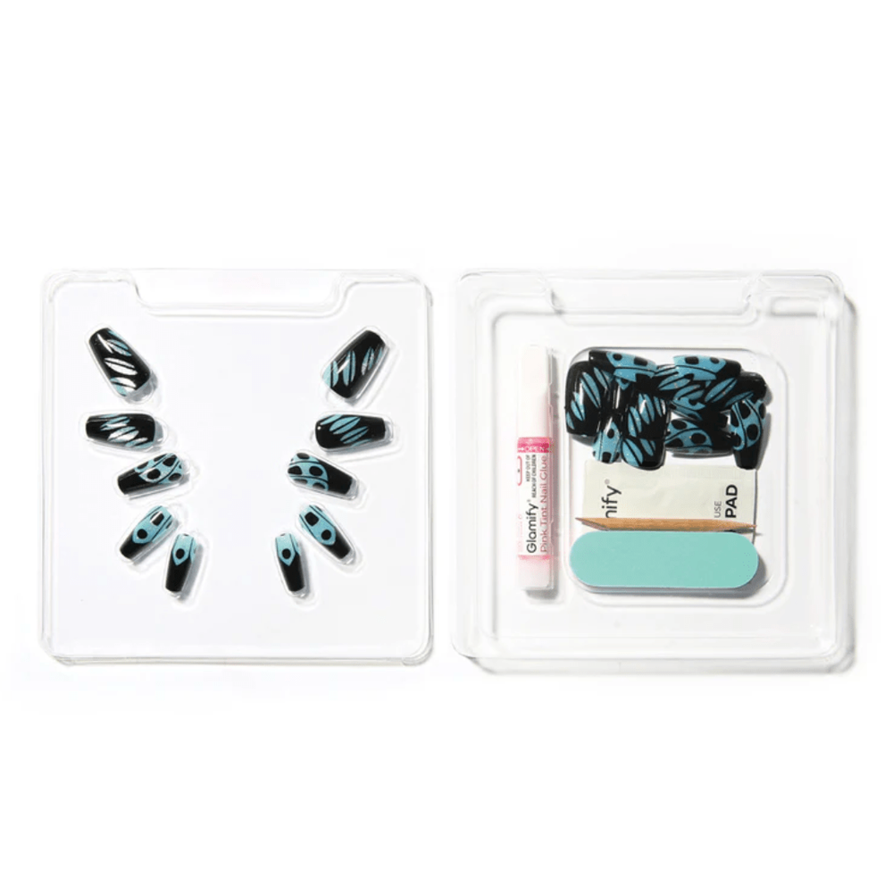 Absolute New York Beautifly Press - On Nails - Coffin Medium - Beauty Exchange Beauty Supply