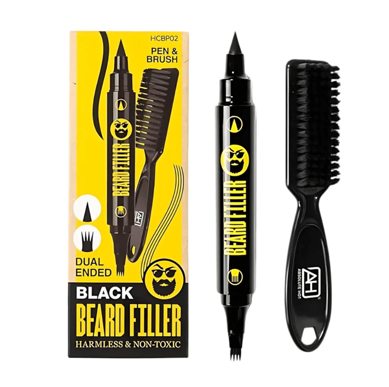 Absolute New York Dual Ended Beard Filler Pen - Beauty Exchange Beauty Supply