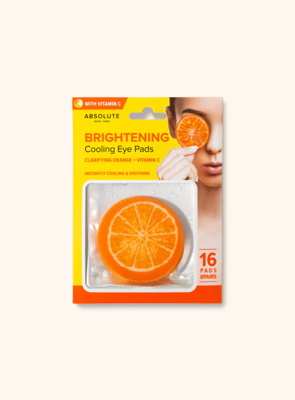 Absolute New York Exfoliating & Cooling Eye Pads – 16 Pads - Beauty Exchange Beauty Supply