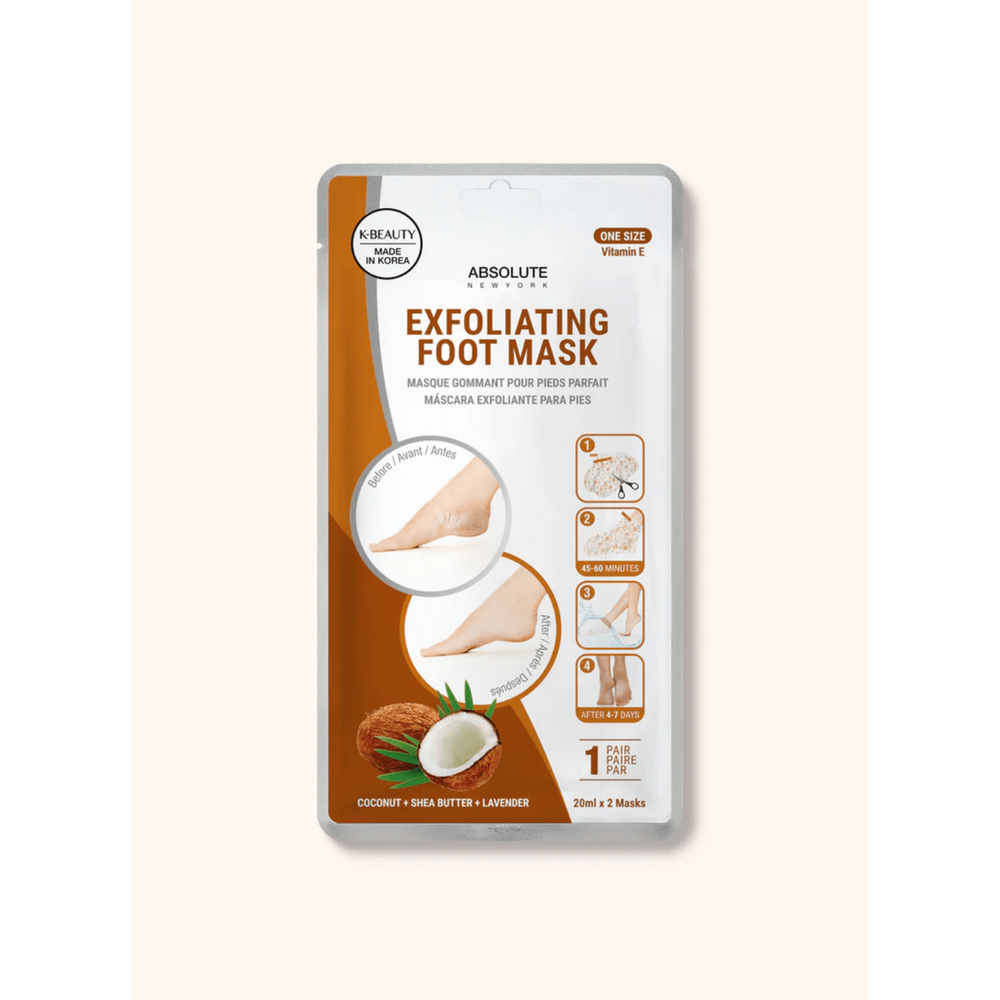 Absolute New York Exfoliating Foot Mask - Beauty Exchange Beauty Supply
